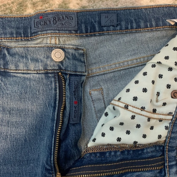 Lucky Brand jeans Authentic Straight Crop - Picture 2 of 7